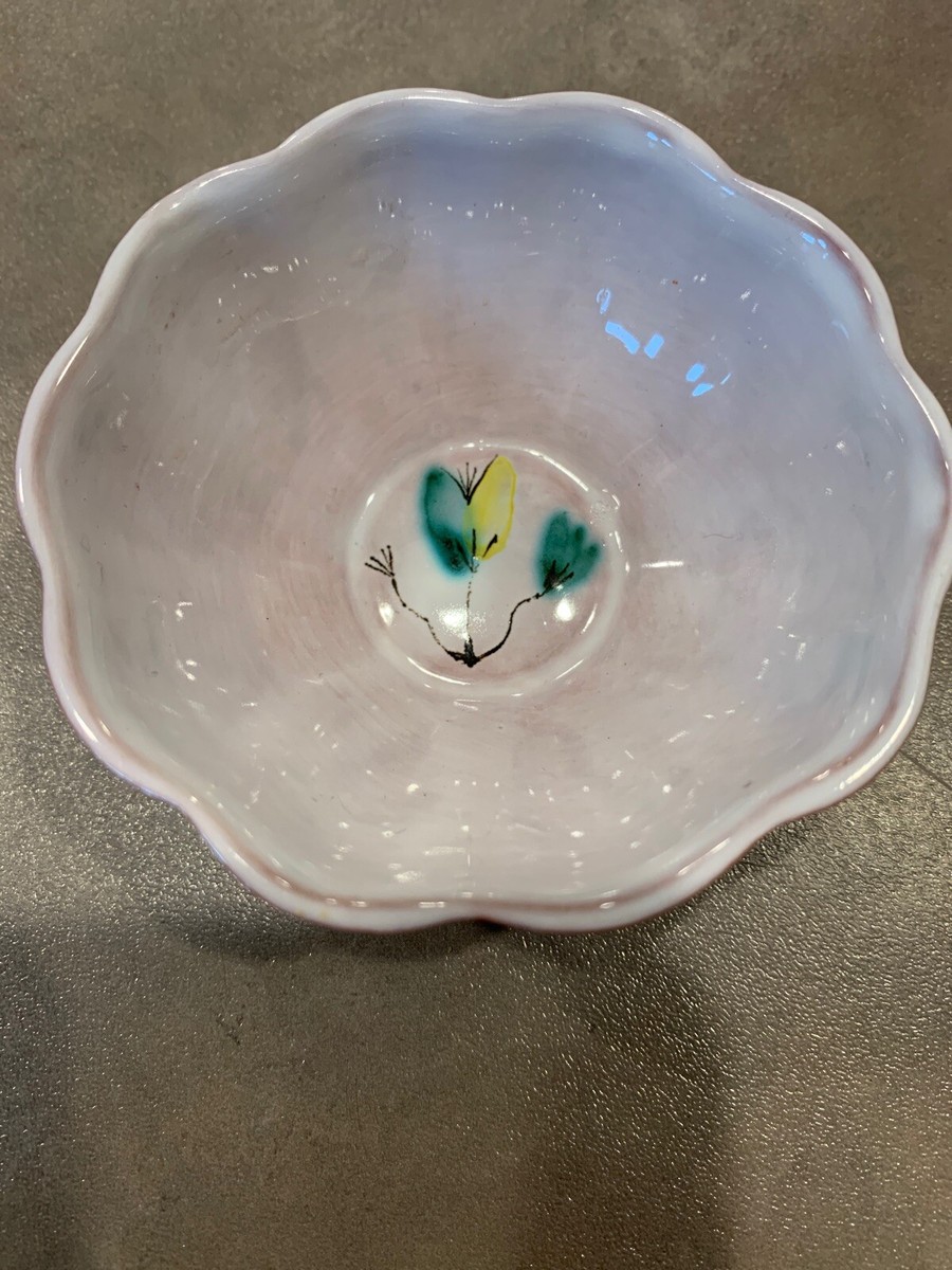 Vintage Arabia Suomi Finlandia FINLAND Porcelain Bowl Glazed