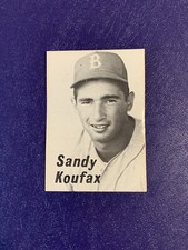 1975 Ed Broder 1955 World Champion Brooklyn Dodgers Sandy Koufax - Very Rare