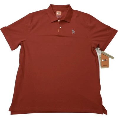 Nike Tiger Woods TW Fist Pump 82 Polo Masters Championship XL Red DC0347-657 New