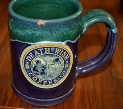 2019 Death Wish Coffee Jekyll and Hyde Two-sided Mug #555/4000 Purple Green  READ | eBay