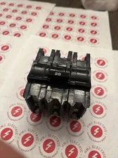 FEDERAL PACIFIC FPE NB320 3 POLE 20 AMP CIRCUIT BREAKER BOLT IN NB TESTED