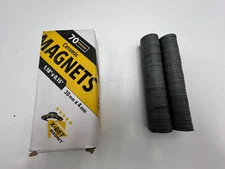 Box of 70 X-Bet Magnet Tiny Round Disc Fridge Magnets 1.18" x 0.15"