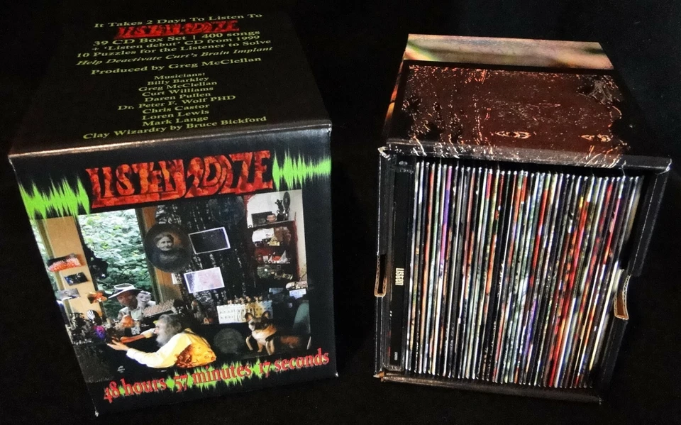 Listen2Daze: 48 Hour Concept Album 400 Songs 40CD BoxSet Longest in History L2D - Image 2 of 4