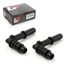 2x Counterpart Quick Coupling L-Piece Fuel Line 7.89 x 8 mm for SUZUKI