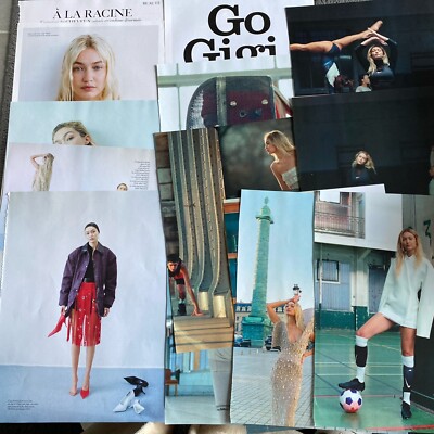 GIGI HADID - CLIPPING PRESSAUSSCHNITTE