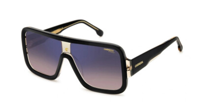 Carrera Flaglab 14 62 OWM A8 Sonnenbrille Schwarz Transparent/Blau Rosa Verlauf
