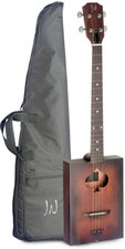 James Neligan Firkin Cigar Box Guitar Acoustic W/ Gigbag Cask Firkin 4-string