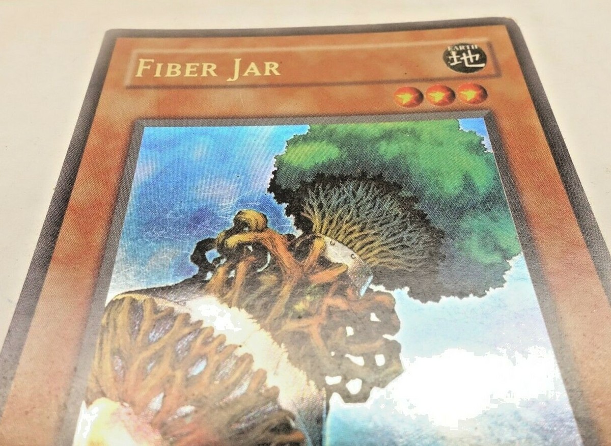 YUGIOH FIBER JAR 1ST EDITION LOD-056 CARD | eBay