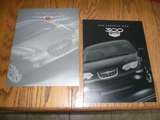 1999 Chrysler Lhs 300m Sales Brochures - Vintage - Two For One Price