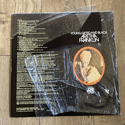 Sealed ARETHA FRANKLIN: Young Gifted and Black US Atlantic Early