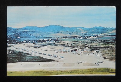 1969 Aerial View U.S. Naval Station Roosevelt Roads Airport Old Planes Ceiba PR