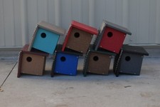 Poly Wren House, a Birdhouse for a list of other Birds Choose Your Color