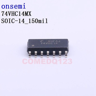 5PCSx 74VHC14MX SOIC-14_150mil onsemi Inverters #F10*