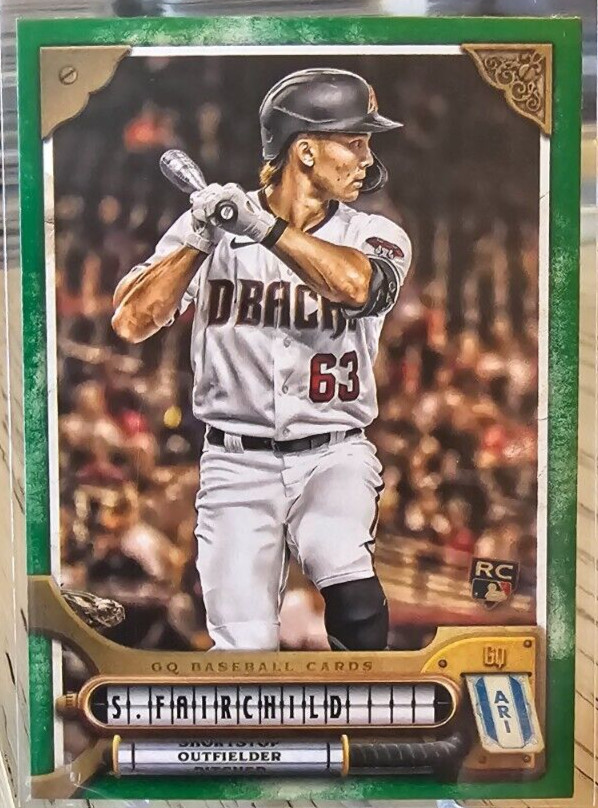 2022 Topps Gypsy Queen Green Stuart Fairchild RC #33 Diamondbacks