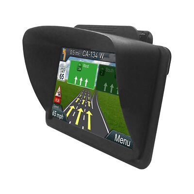 GPS Navigator Sunshade Anti-UV Sun Shade Visor Glare Vision Shield For 6/7 Inch