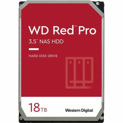 Western Digital Red Pro 16TB HDD, SATA 3, 3,5'' Internal Hard Drive (WD181KFGX) -