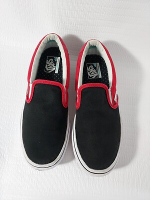Vans OTW Checkered Slip-On Youth Size 3 Sneaker Skate Shoe Black Comfy Cush Y2k