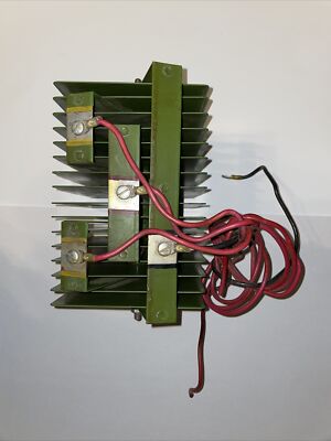 vintage 1950s bridge power rectifier  Seletron Radio - artwork museum piece
