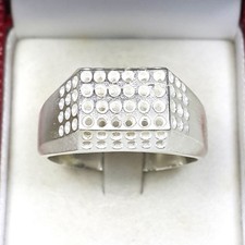 Round 1.75 mm. Sterling Silver 925 Semi-Mount Setting Ring #0114