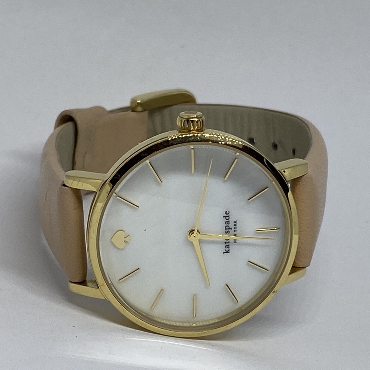 Kate Spade New York Metro 0073 Women Beige Leather Analog  display picture 1