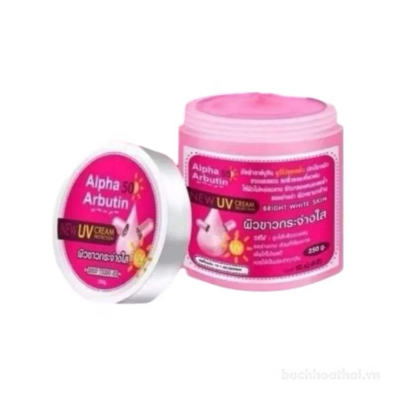 2 x 250 g Original ALPHA ARBUTIN Crema Blanqueadora Corporal FPS50++ Protección UV Foto 3 de 4