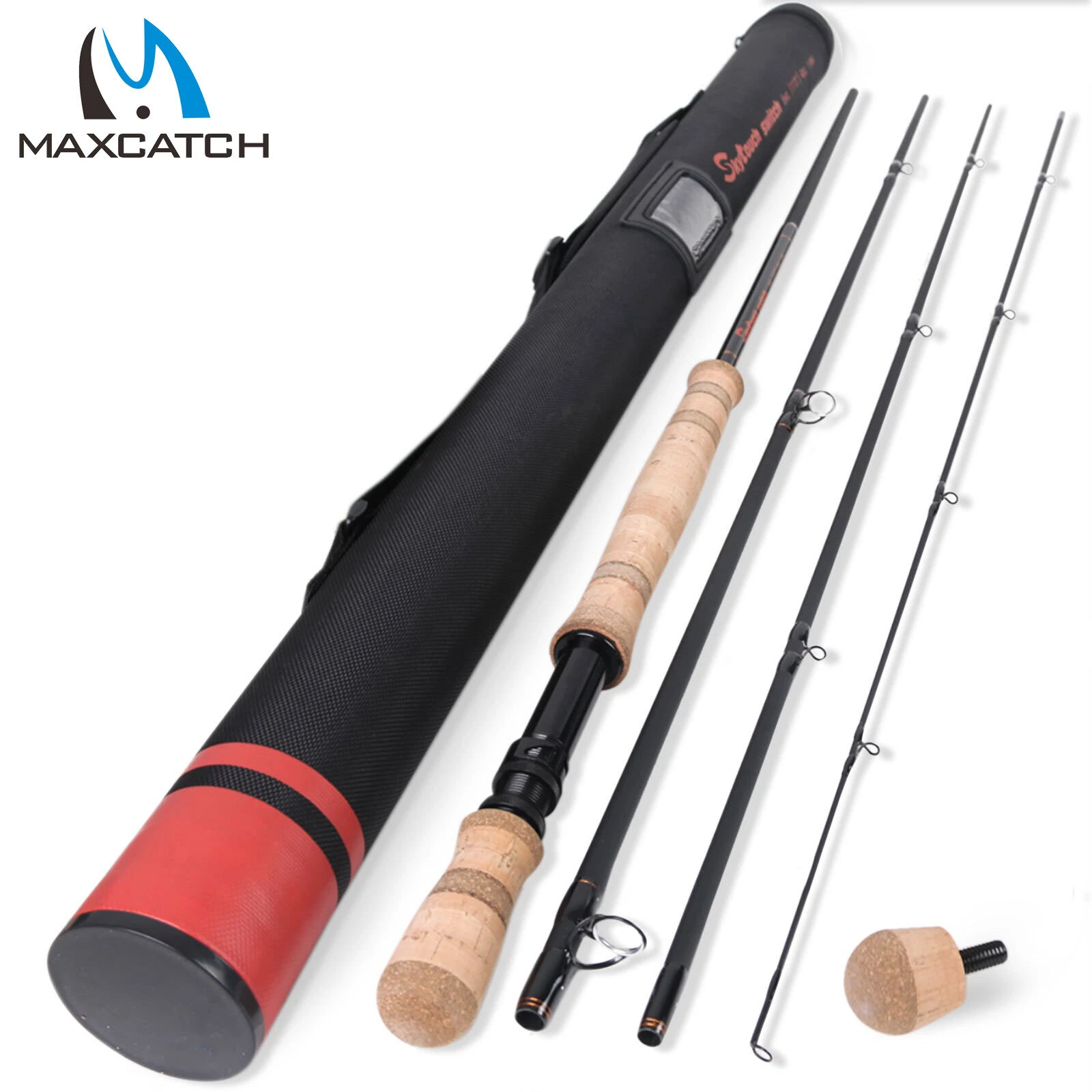 Maxcatch Skytouch Two-handed Switch & Spey Fly Fishing rod Fast Action with Tube