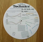 Technics SL-M1/M2 & SL-MA-1 Custom Designed Tonearm Alignment Protractor