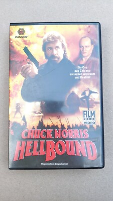 HELLBOUND - VHS - UNCUT - große Hartbox - Verleihkassette - Chuck Norris