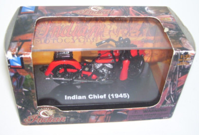 1945 Indian Chief Motorcycle 2006 New Ray Toys NR