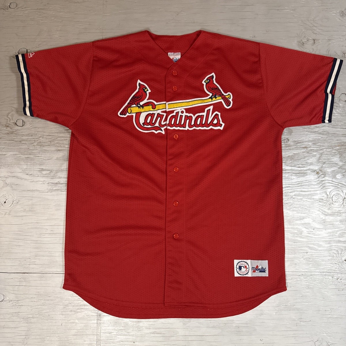 Vintage 90s MLB Mark Mcgwire Majestic St Louis Cardinals Sewn Jersey Sz XL