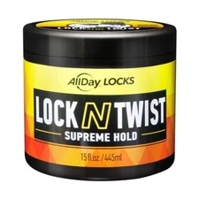All Day Lock N Twist Supreme Hold Braiding Gel 15 Oz.