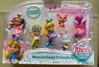 Disney Junior Alice’s Wonderland Bakery Friends 6 Figures Alice Cheshire Cat NEW