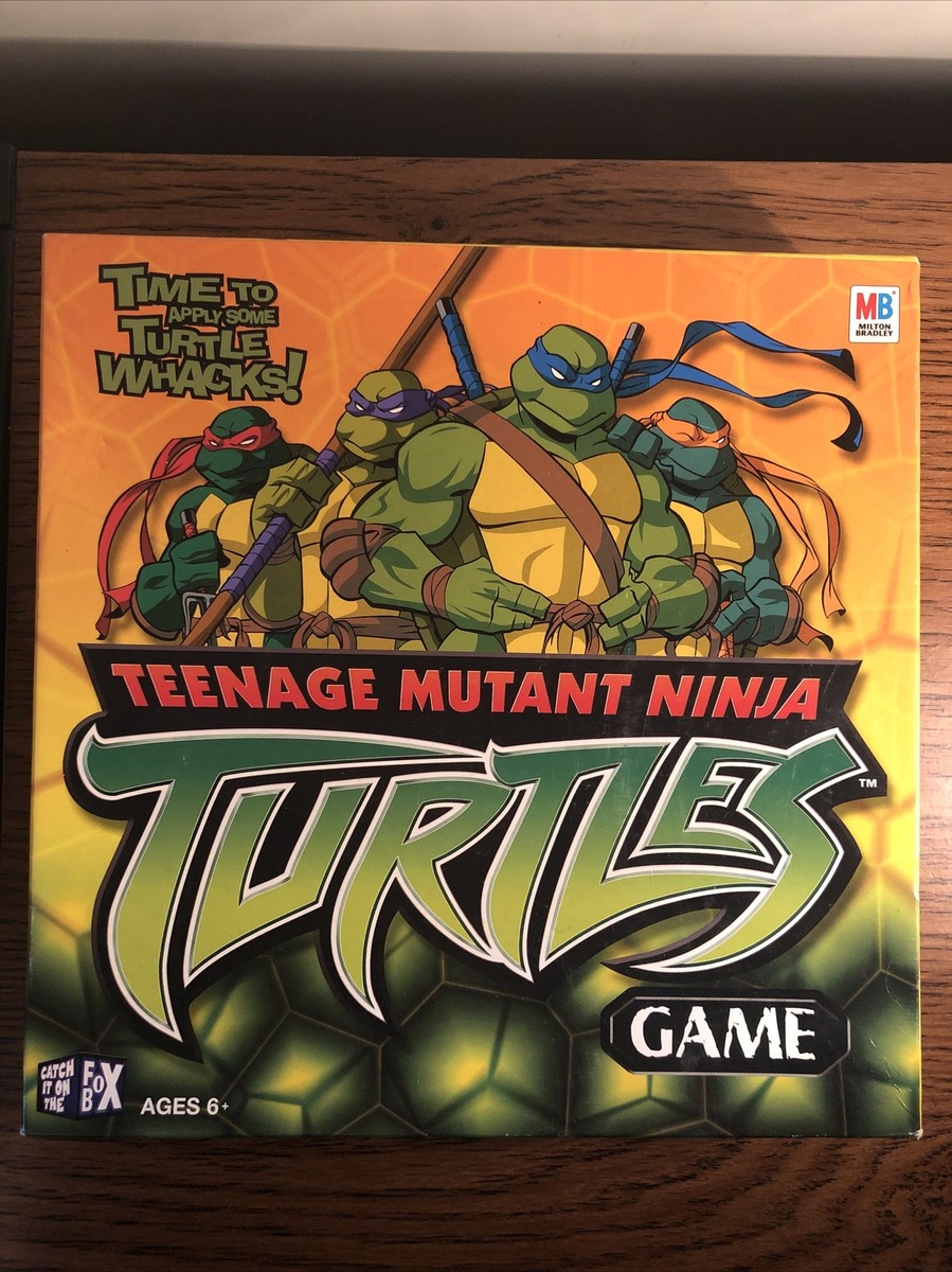 2003 Teenage Mutant Ninja Turtles Board Game Complete! Very minty