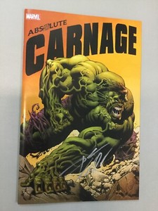 Absolute Carnage Hulk Variant 1 Signed By Donny Cates Marvel Comics 2019 | eBay