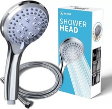 Chrome Shower Head And Hose