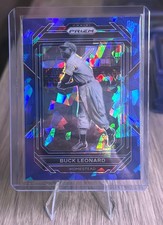 2023 Panini Prizm - Blue Ice Prizm #293 Buck Leonard NM Free Shipping