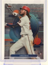 James Wood 2025 Topps Finest Uncommon Rookie RC #200 Washington Nationals