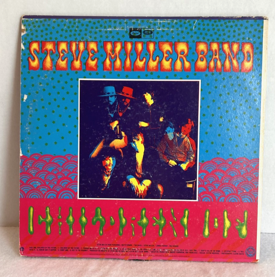 欧LP Steve Miller Band Children Of The Future 00602567239048 	CAPITOL RECORDS /00260 Children of the Future (album) - Wikipedia