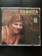 Te La Voy a Recordar by Paquita La Del Barrio CD, 1993 CDP-1051