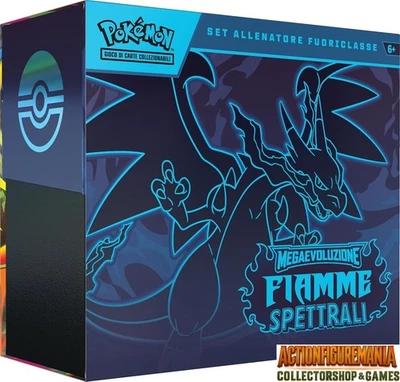 POKÉMON COMPANY INTERNATIONAL ETB Megaevoluzione Fiamme Spettrali ITA Charizard Set Allenatore Fuoriclasse Pok