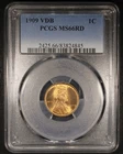 1909 VDB Lincoln Wheat Cent - 1c PCGS MS66 RD - Red - Flashy Example!