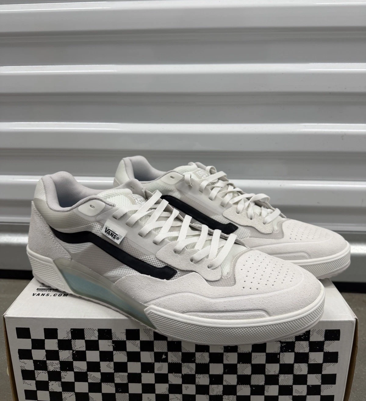 Vans Skate AVE 2.0 Blanc Black Mens New VN0A2Z3HOUO