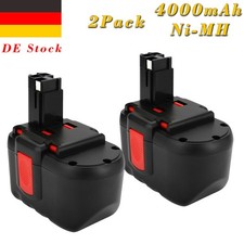 2 batterie 4000 mAh 24 V Ni-MH per Bosch BAT031 BAT240 GBH 24 VF PSB 24VE-2 GST 24 V 
