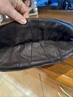 5 Restoration Hardware Nappa Leather Solid Pillow Cover 20” Rounds — photo 4
