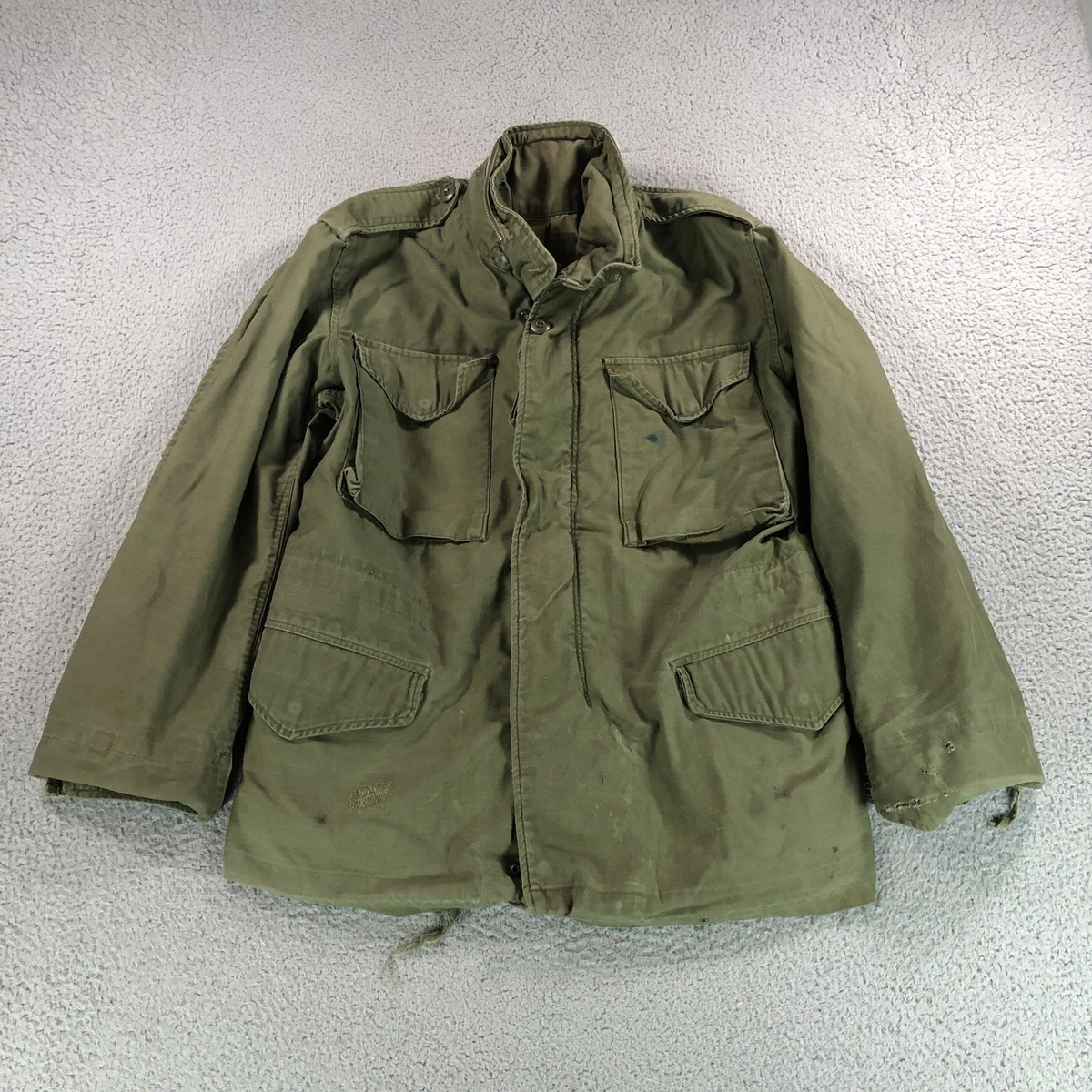 Alpha M65 Field Jacket In Original Vietnam War Uniforms for sale