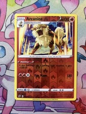 Pokemon Card - Arcanine - 028/192 - Rebel Clash - REVERSE HOLO VLP