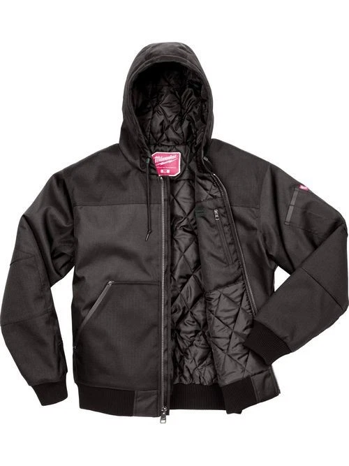 252B-XL Milwaukee Men's Hooded Jacket Black Size XL image 1
