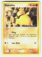 Pokemon TCG Makuhita Ruby & Sapphire 57/109 Common LP