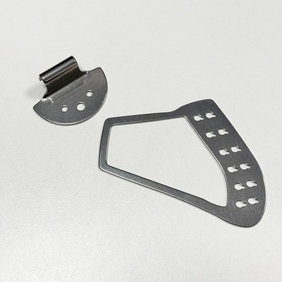 12-string harp tailpiece + bracket to replace R tp for Rickenbacker guitar
