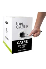 trueCABLE Cat5e Riser (CMR), 1000ft
